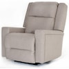 Best Home Furnishings Rynne Power Rocker Recliner w/ Pwr Head & Lum