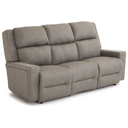 Power Tilt Headrest/Lumbar Reclining Sofa
