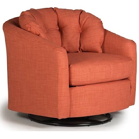 Sanya Swivel Barrel Chair