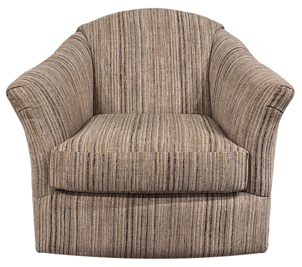 Best Home Furnishings Swivel Barrel Chairs Darby Swivel Glider Barrel Chair