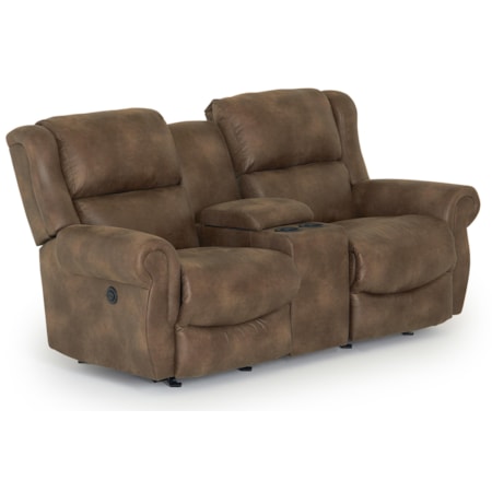 Rocker Reclining Loveseat w/ Console