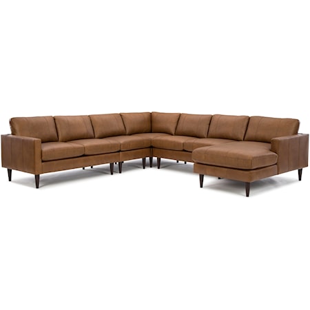 6-Seat Sectional Sofa w/ RAF Chaise