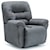 Recliner shown may not represent exact features indicated.Fabric shown no longer available