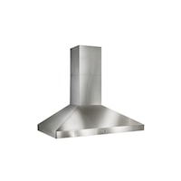 48" Wall Mounted Chimney Range Hood with iQ12 1,200 CFM Blower System