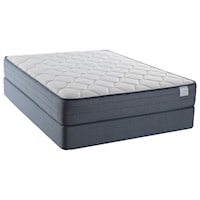Queen 11 1/2" Firm Mattress and 5" Low Profile Solid Wood on Wood Foundation