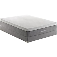 King Dual Zone Adjustable Memory Foam Mattress and Foundation
