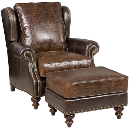 Vari-Tilt Recliner and Ottoman Set