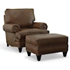 Bradington Young Carrado Chair & Ottoman 