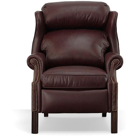 Chippendale Wing Back Recliner