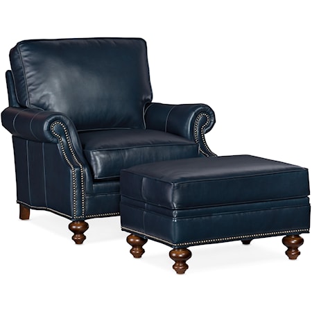 West Haven Stationary Chair & Ottoman