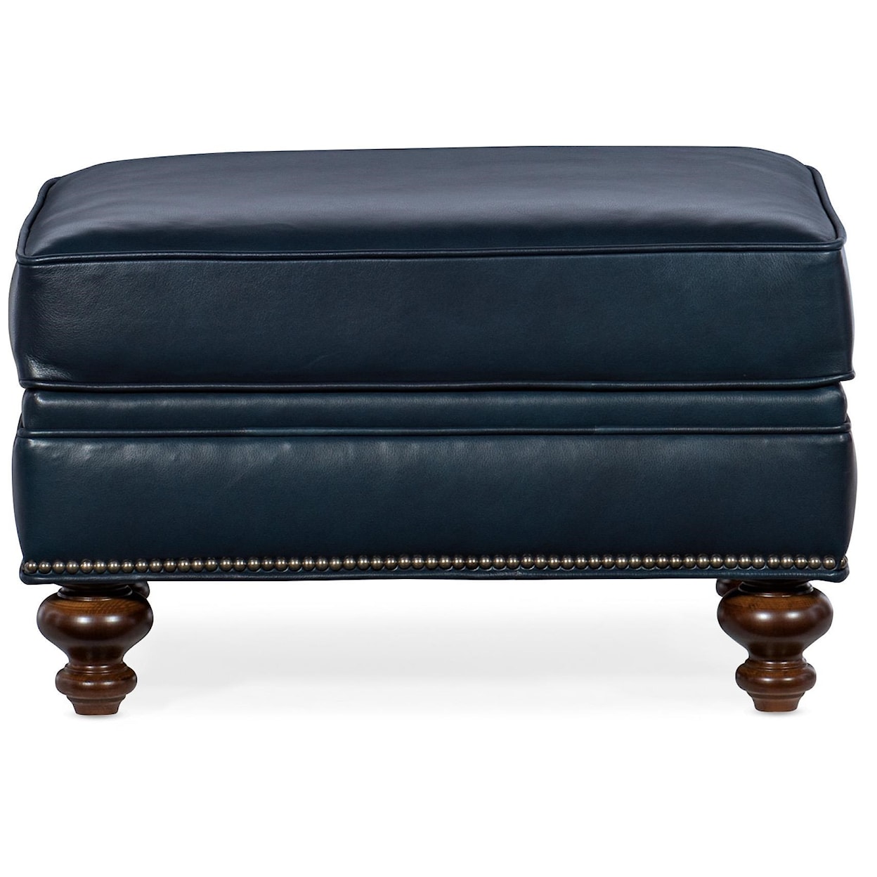 Bradington Young West Haven 759  West Haven Leather Ottoman