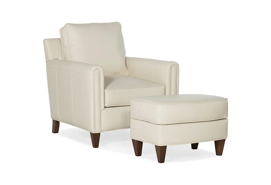 Weiss Chair and Ottoman Set by Bradington Young at Mueller Furniture