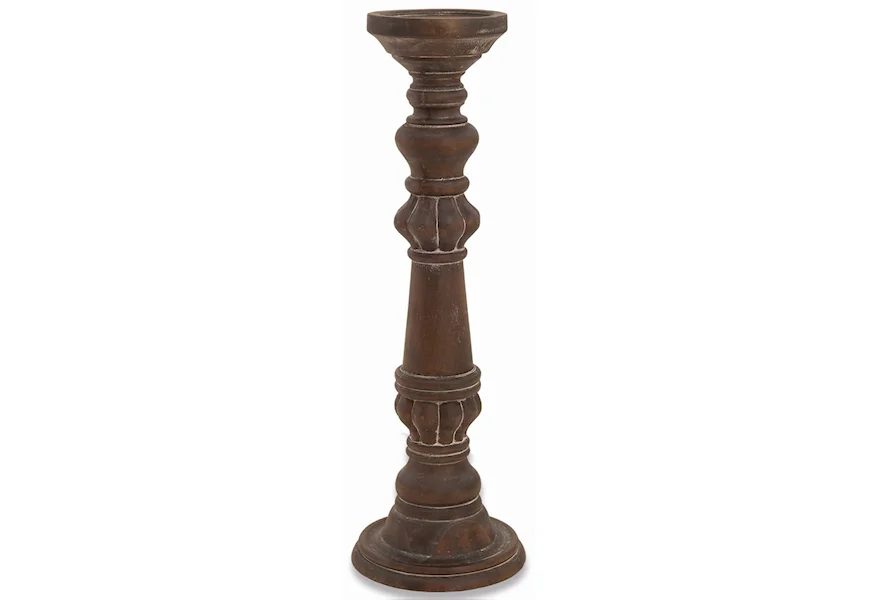 Accessories English Candlestick Small by Bramble at Weinberger's Furniture