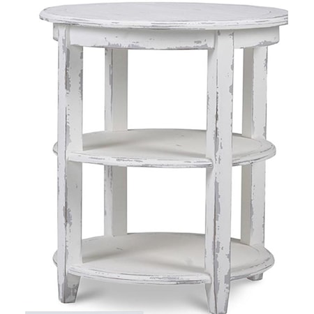 Luna 3 Tier Round End Table