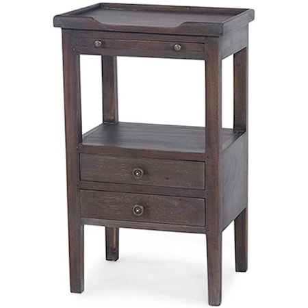 Eton 2 Drawer Side Table