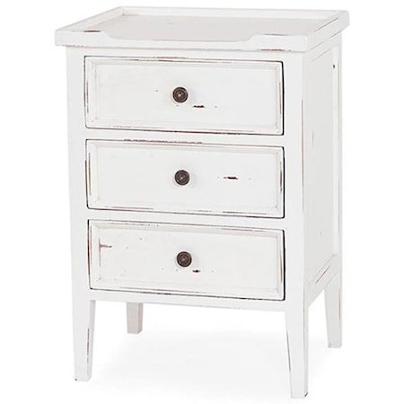 Eton 3 Drawer End Table