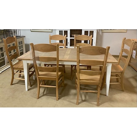 Summerville Table with 6 Side Chairs