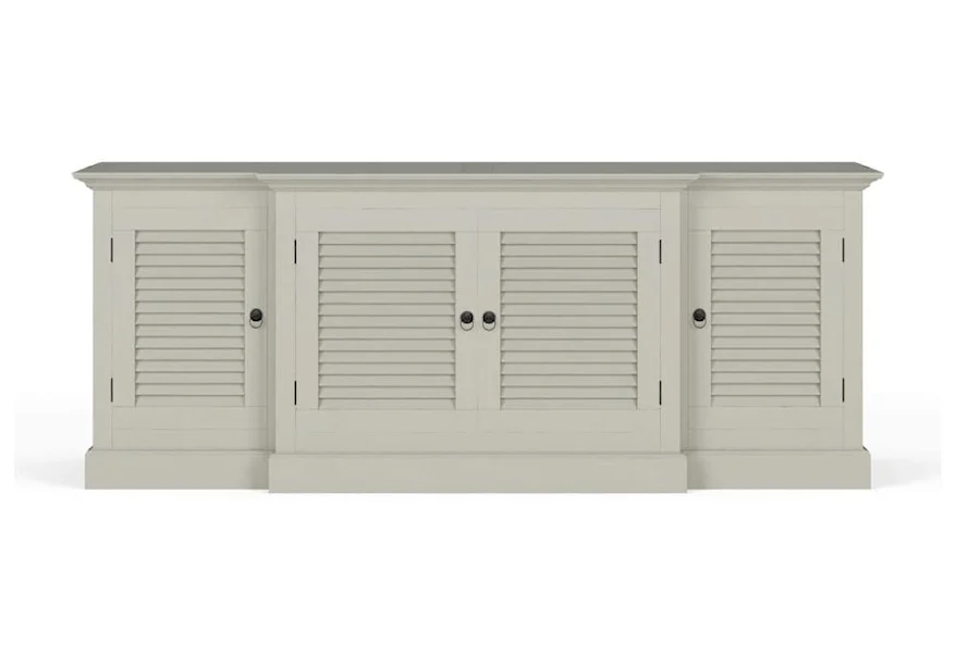 Cottage Shutter Console by Bramble at Esprit Decor Home Furnishings