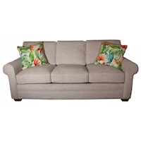 Bedford Casual 3 Seat Sofa with Rolled Arms