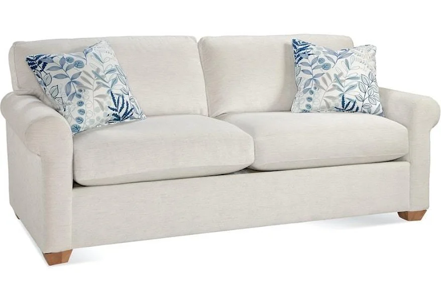 728 Bedford Sofa with Topstitch by Braxton Culler at Jacksonville Furniture Mart