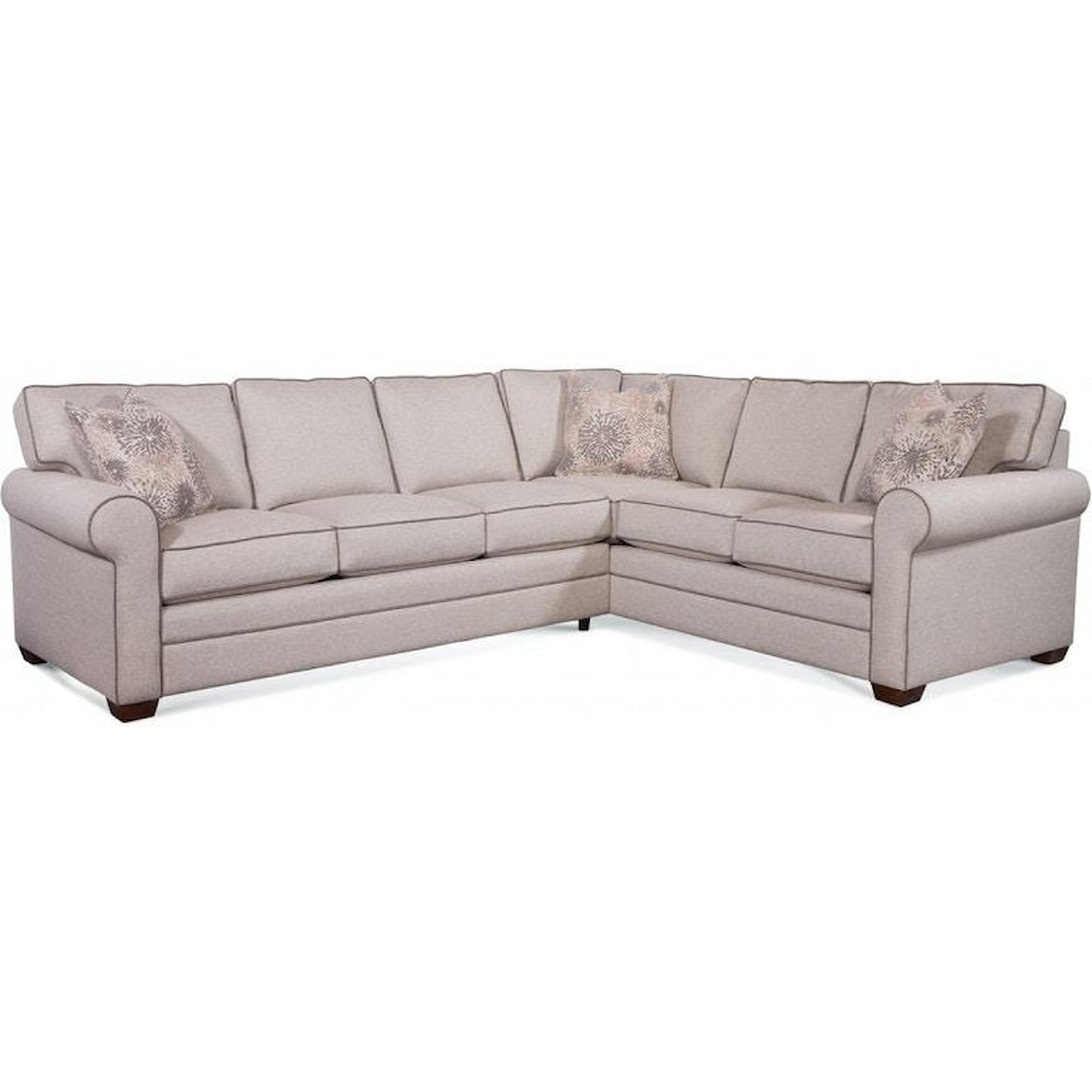 Braxton Culler Bedford Transitional 2-Piece Sectional Sofa