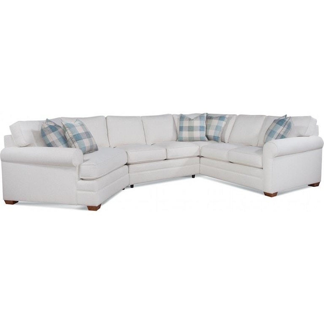 Braxton Culler Bedford Bedford Three-Piece Cuddle Sectional