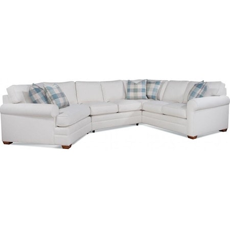 Bedford Three-Piece Cuddle Sectional