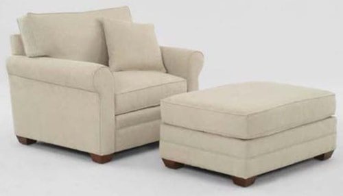 Bedford Chair and Ottoman Set