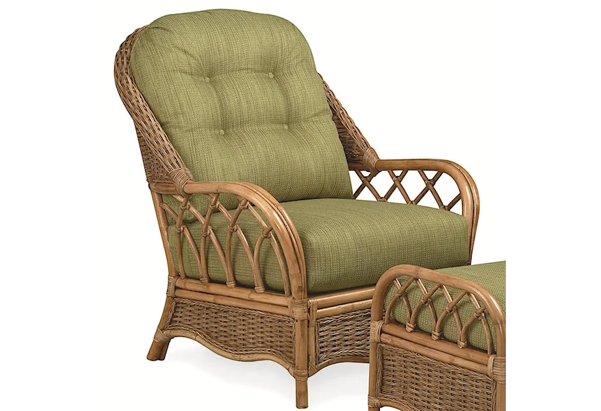 Everglade Rattan Chair by Braxton Culler at Alison Craig Home Furnishings
