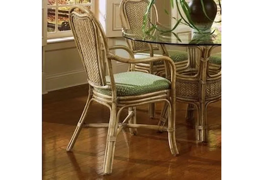 Acapulco Dining Arm Chair by Braxton Culler at Alison Craig Home Furnishings