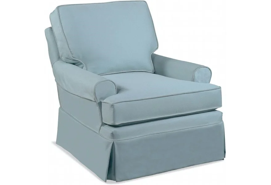 Accent Chairs Belmont Wivel Glider by Braxton Culler at Jacksonville Furniture Mart