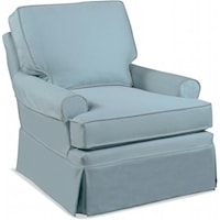 Belmont Slipcover Swivel Glider