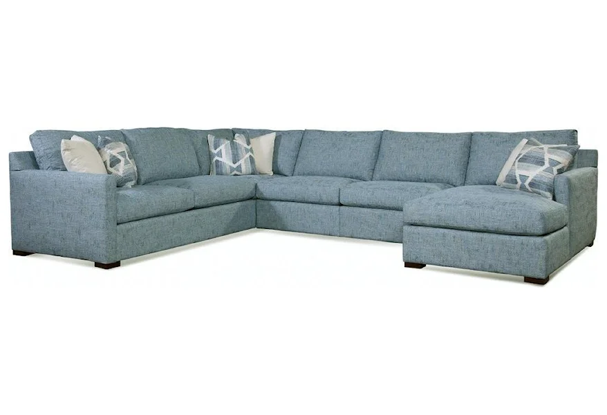Bel Air 5 Piece Sectional by Braxton Culler at Johnny Janosik