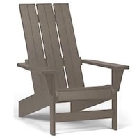 Adirondack Chair with Straight Back