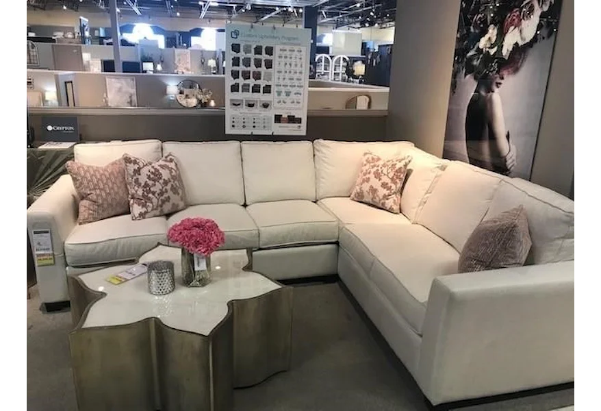 1508 2 PCE SECTIONAL by Brentwood Classics at Stoney Creek Furniture 