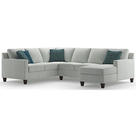 2 Piece Sectional with Chaise