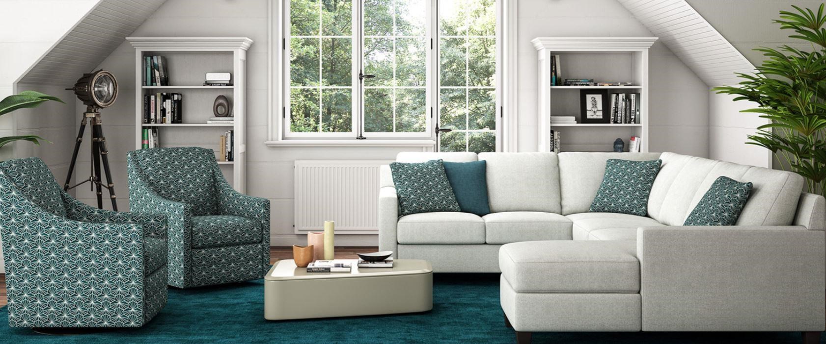 2 Piece Sectional with Chaise