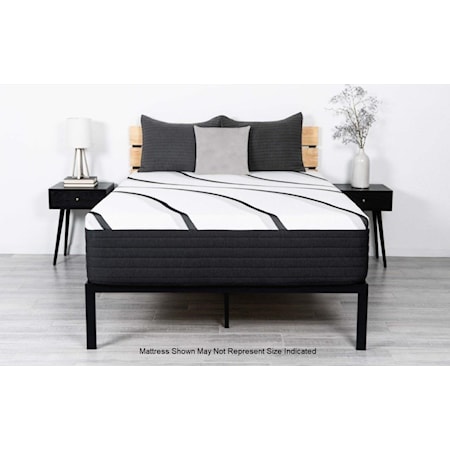 Queen Sutton 12" Smooth Top Firm Bed-in-a-Bo