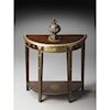 Butler Specialty Company Artifacts Demilune Console Table