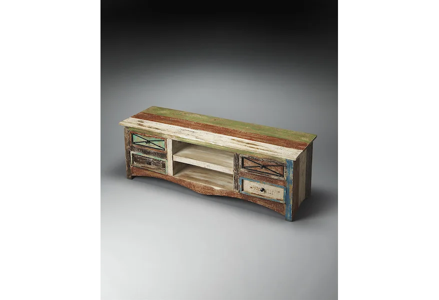 Artifacts Entertainment Console by Butler Specialty Company at Mueller Furniture
