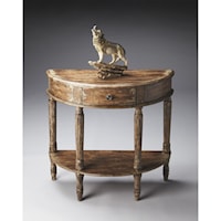 Demilune Console Table