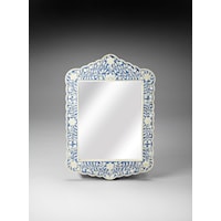 Bone Inlay Wall Mirror