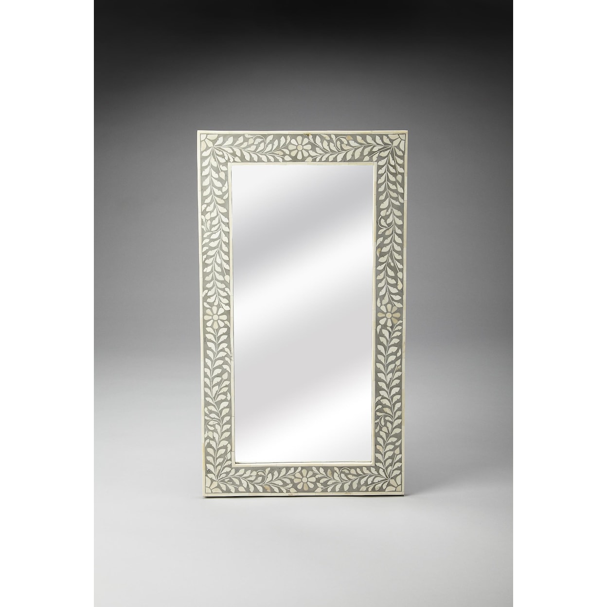 Butler Specialty Company Bone Inlay Wall Mirror