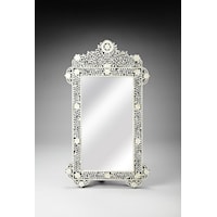 Bone Inlay Wall Mirror