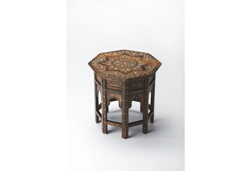 Bone Inlay Accent Table by Butler Specialty Company at Mueller Furniture
