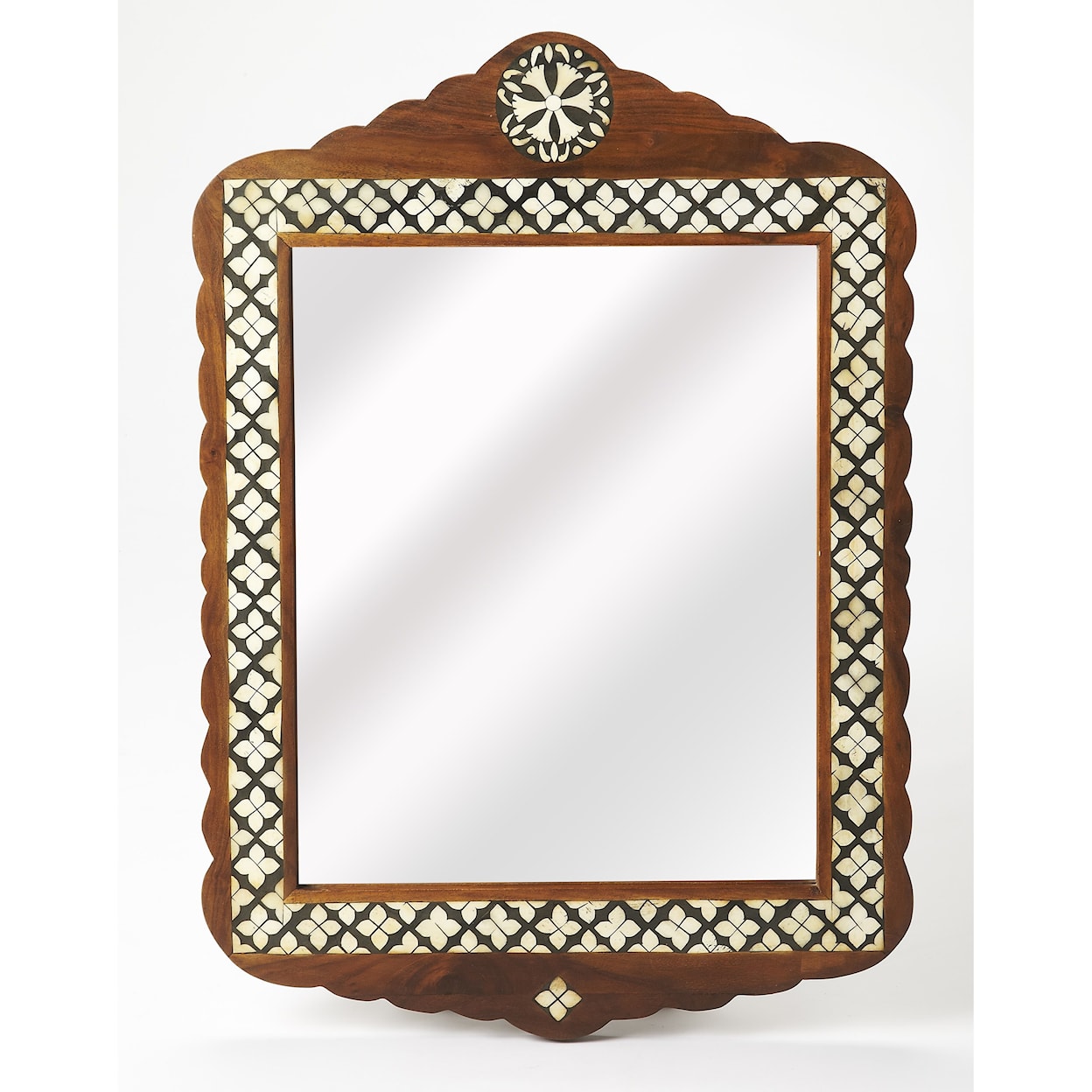 Butler Specialty Company Bone Inlay Wall Mirror