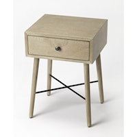 Delridge Gray End Table