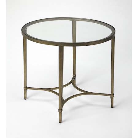 Oval End Table