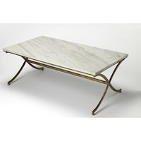 Pamina Travertine Cocktail Table