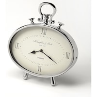 Leah Oval Desk Clock